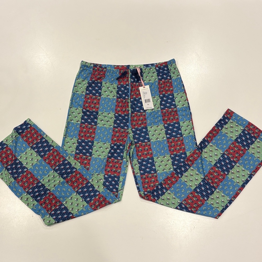 Vineyard Vines Boys XL Patchwork Pajama Pants